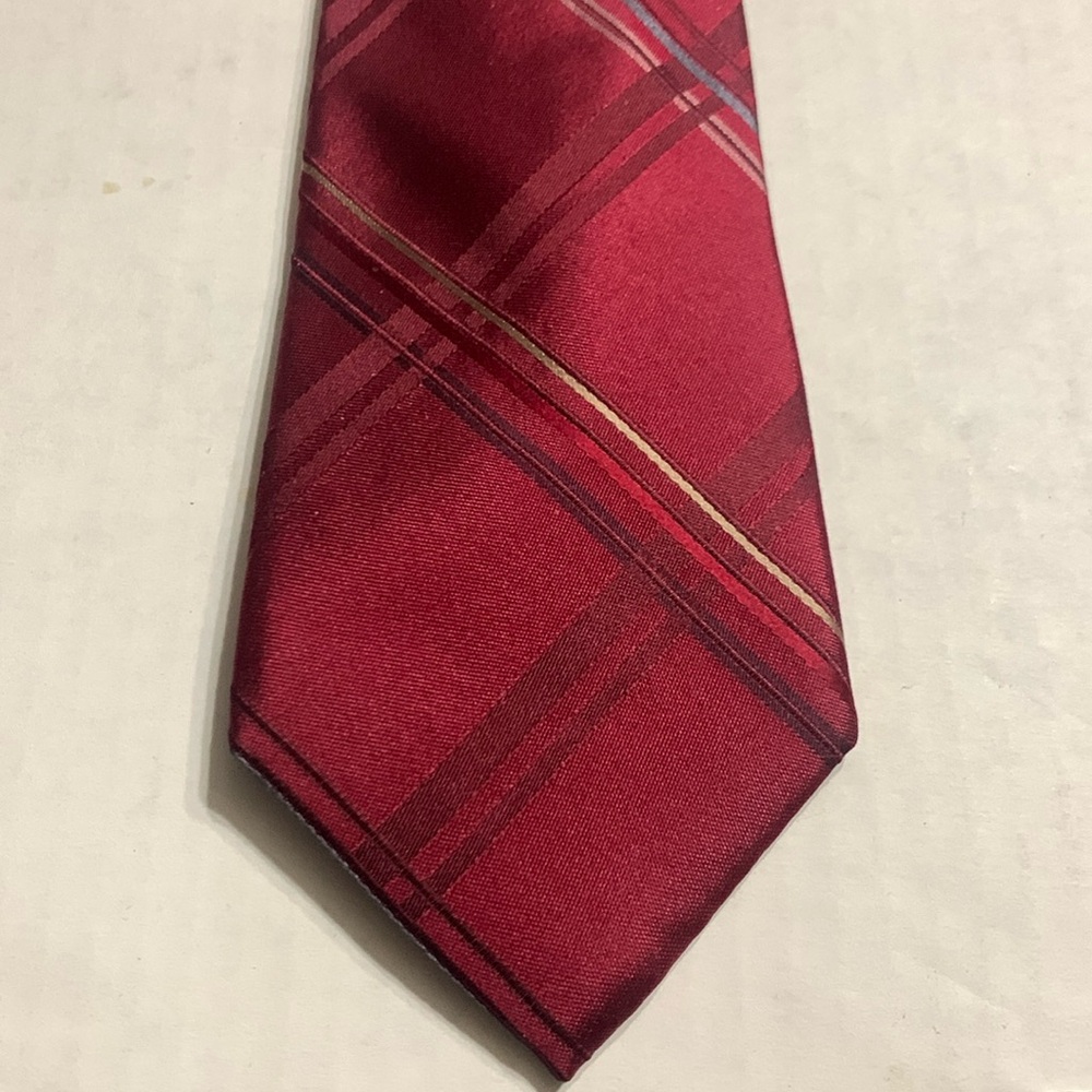 Burgundy & Black Tie by Madison